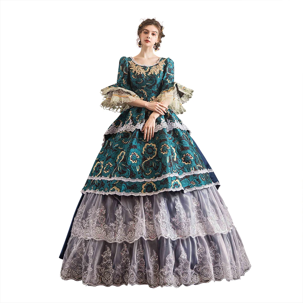 Victorian Rococo Medieval Cosplay Lolita Dress One Piece Dress Gothic Lolita Classic Traditional Lolita Vintage Gown Ball Dresses Aliexpress
