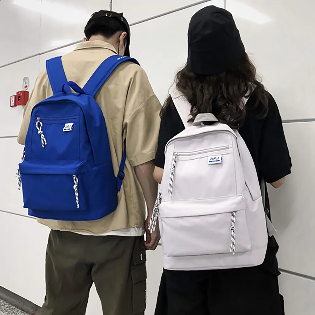 Aelicy Hot Sale Women Solid Color Oxford Waterproof Backpack Lady Travel Bag Girls Students Pencil Case School Shoulder Bags