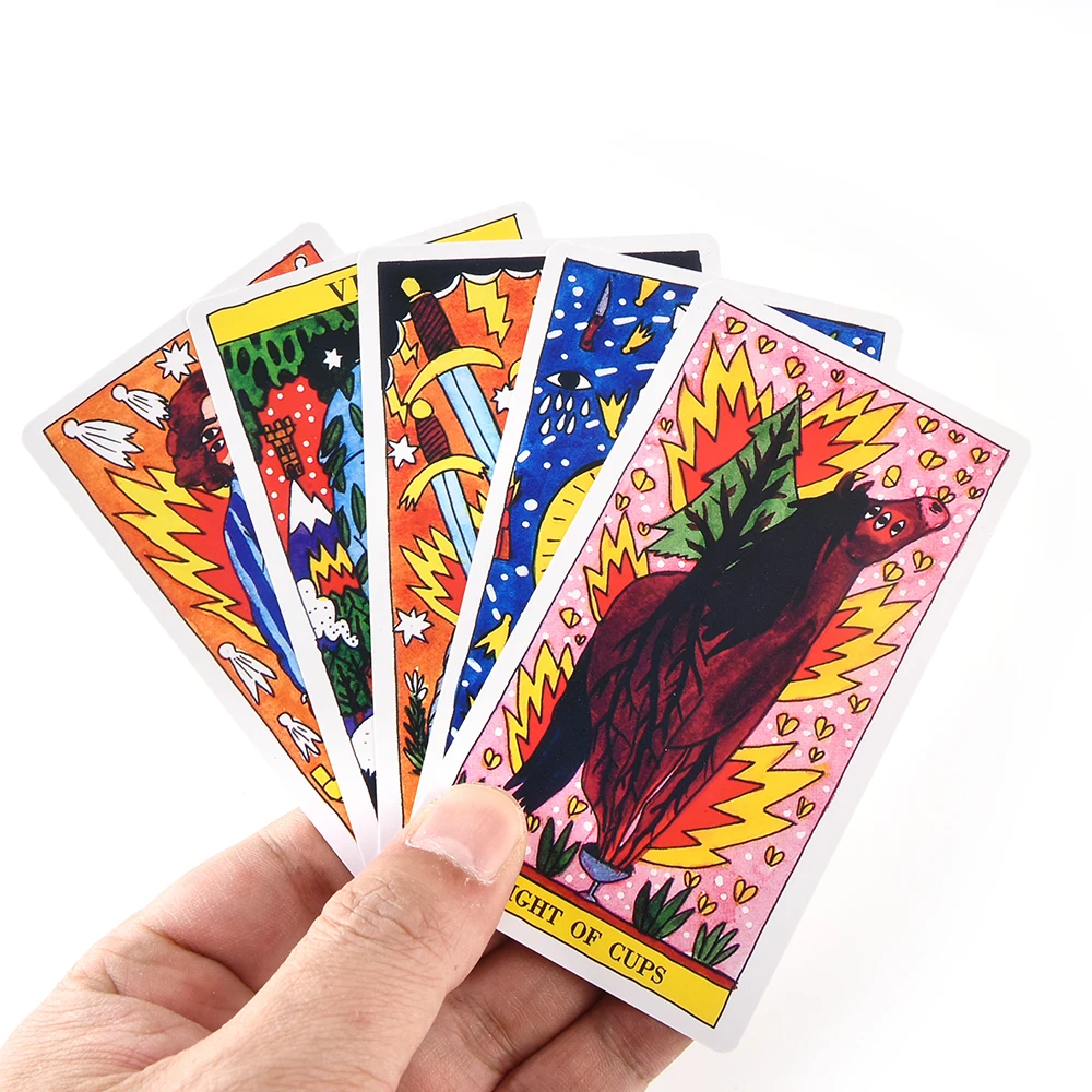 Таро дель Fuego карты Таро для колоды Oracles электронная книга руководство игра игрушка Рикардо Каволо