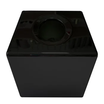 

Modern Desk Home Storage Bathroom Kitchen Table Square Holder Tissue Box ABS Plated Accessories Organizer Paper Bedroom