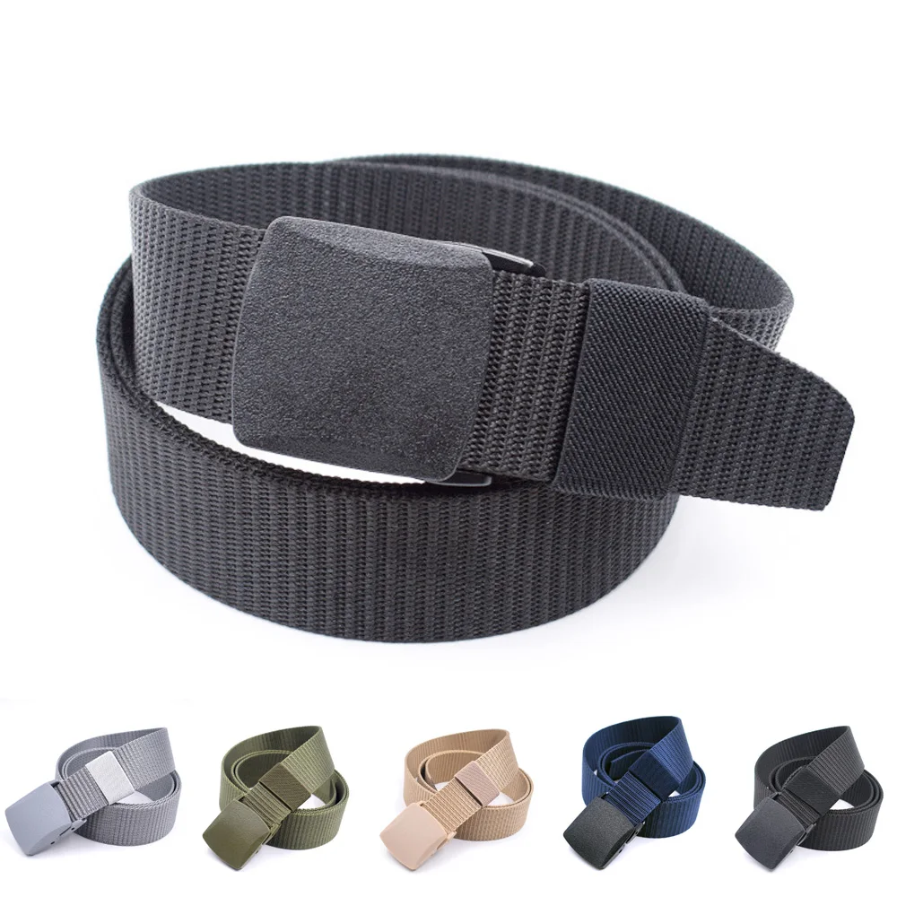 

Men Outdoor Canvas Belt Hiking Camping Safety Waist Support Hunting Sports Wearable Breathable Military Hunting Belt