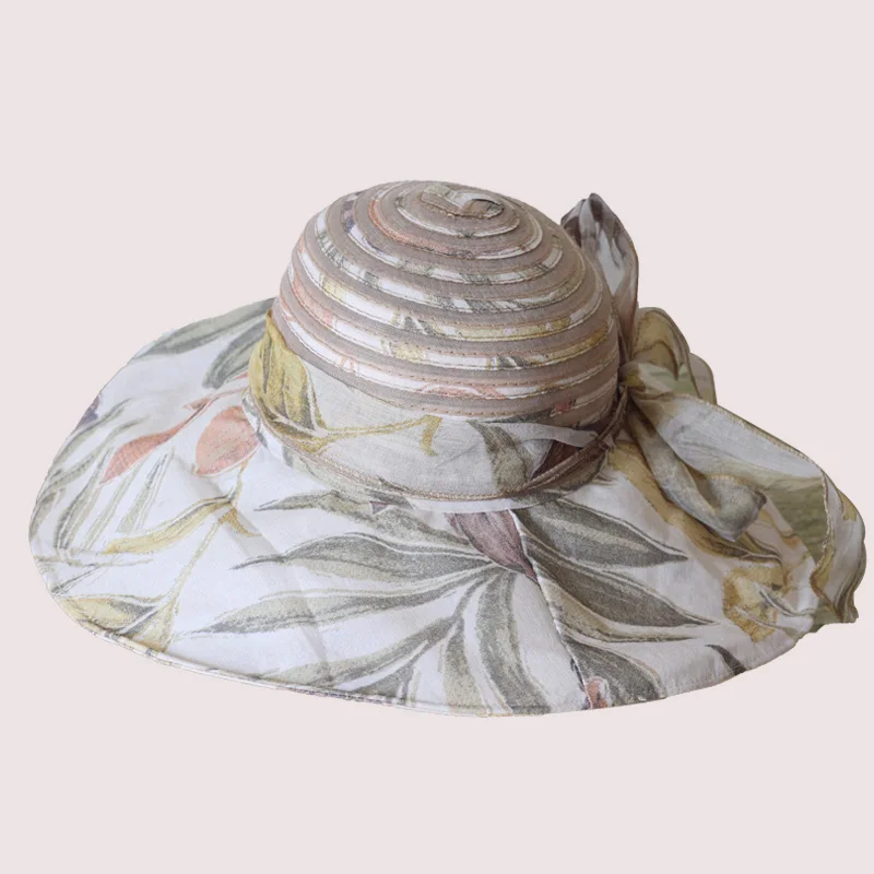 Новая Корейская женская шляпа от солнца козырек Рыбацкая шляпа для путешествий на открытом воздухе соломенная солнцезащитная Кепка Четырехцветная шляпа - Цвет: 1