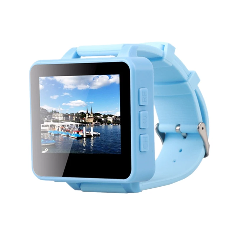 

RD200 2 inch 5.8GHz 48CH FPV Wearable Watch DVRMonitor Receiver OSD Support AV-In for FPV RC Drone Transmitter Mount