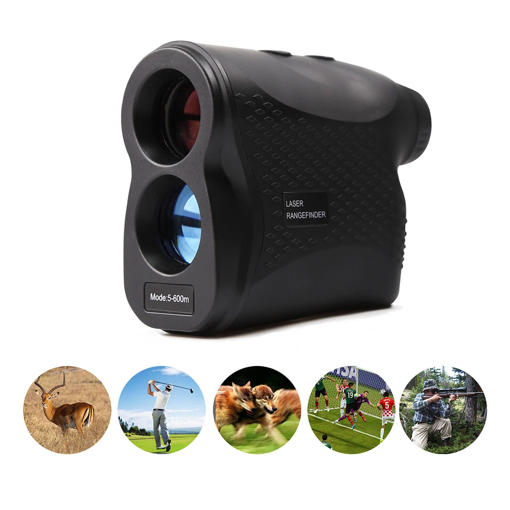 

600M Golf Range Finder Distance Meter Digital Infrared Rangefinder 6X Magnification Distance Meter