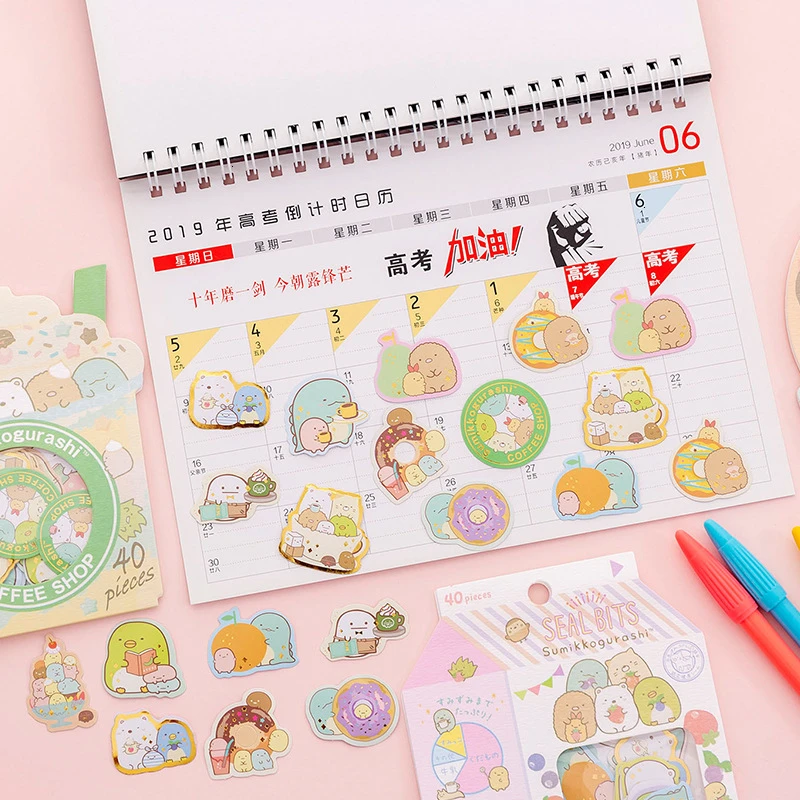 Colorful Stickers Creative Colored Adhesive Maker Sticker Memo Pad Student Notepad Gift Office School Stationary Supplies 06547