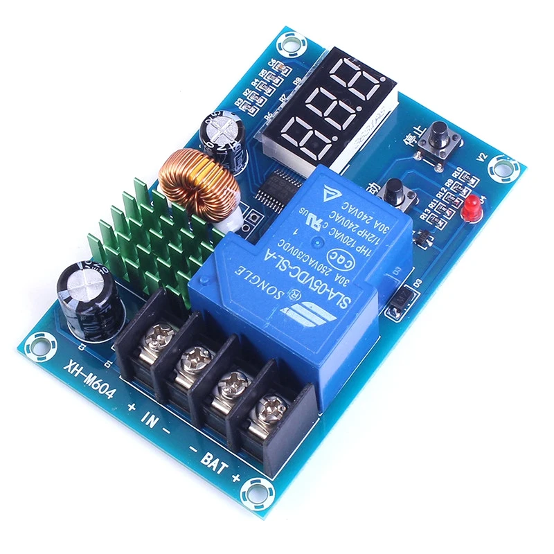 

DC 6V-60V Programmable Digital Battery Charge Controller Protection Switch for Lead Acid Lithium Solar Panel Battery