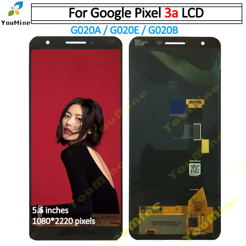 google pixel 3a lcd screen free sample