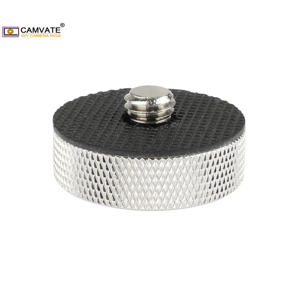 CAMVATE Стандартный 1/4 &quot 20 Женский до 3/8&quot 16 Мужской Винт адаптер с наружной резьбой