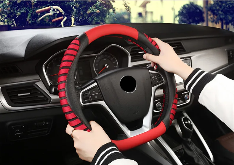 Крышка рулевого колеса автомобиля D Тип для Citroen C3-XR C4 sega C4L Elysee DS3 DS4 DS5 DS3 Audi TT RS7 RS5 S3 S5 SQ5 TTS