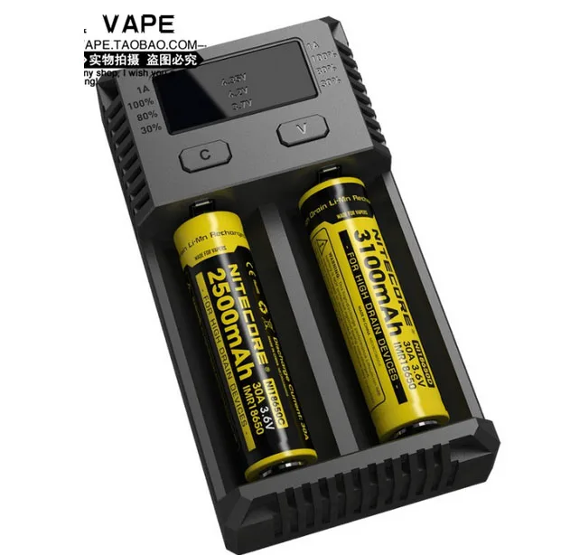 Nitecore Intelli зарядное устройство i2 Кемпинг вспышка светильник лампа аккумулятор для фонарей зарядное устройство
