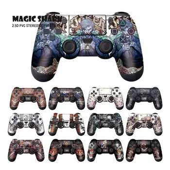 

Magic Shark Devil Joker Sticker Case Film For PS4 Controller Ultra Thin Vinyl Skin Stickers For Sony Playstation 4 Decal Cover