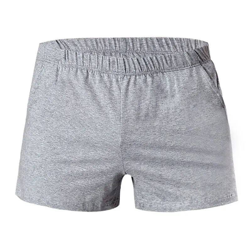 Mens Cotton Pajama Shorts Solid Casual Sleepwear Loose Shorts Summer Men Boxers Underwear Sleep Bottoms Male Sweat Pants A50 5