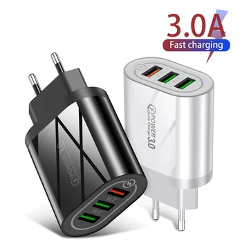 

USB Charger Travel Charger Quick Charge 3.0 4.0 For Huawei Xiaomi Samsung Portable Wall Mobile Charger Fast Charger&Tablet