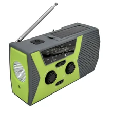 Светодиодный с фонариком ABS SOS сигнализация многофункциональный кемпинг AM FM Пешие прогулки радио на солнечных батарейках лампа для чтения рукоятка погода аварийная