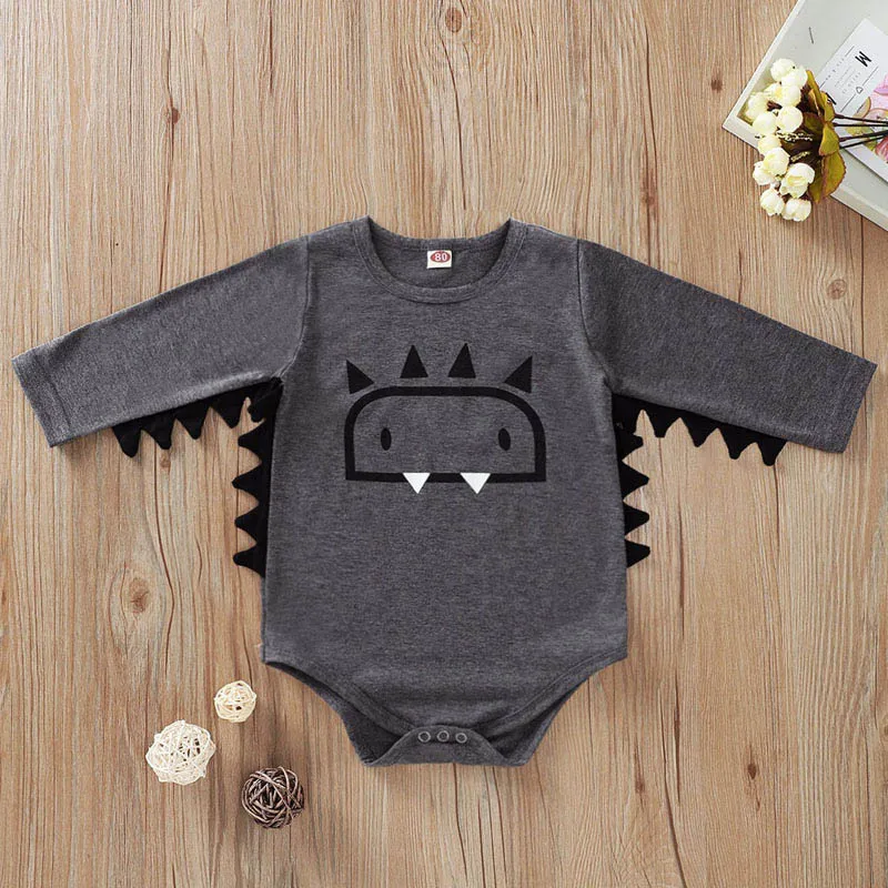 

Newborn Baby Bodysuit for Boys Cartoon Long Sleeve Cotton Clothes Infant Outfits 3-18M for Kids Gifts