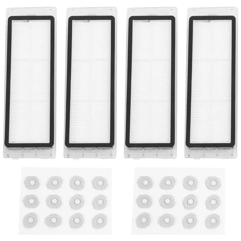 28pcs filter Side Brush Roll Suitable for Xiaomi Roborock Robot S50 S51 Vacuum Cleaner Spare Parts Kits | Бытовая техника