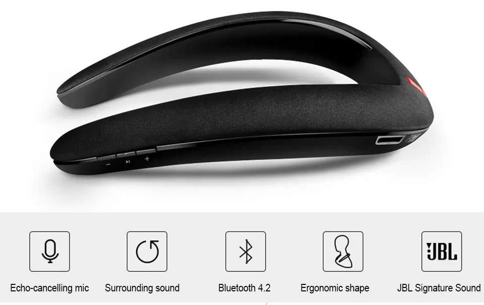 JBL SOUNDGEAR носимый беспроводной Bluetooth динамик домашний открытый глубокий басовый Портативный Динамик Hands-free для VR игровой музыки