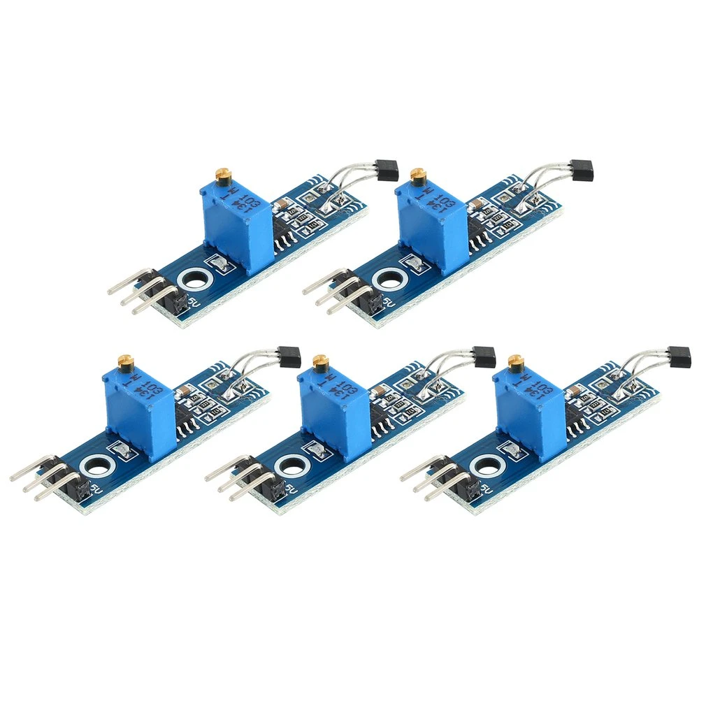 Campo magnético Módulo Sensor Hall la Detección Sensor para Arduino Smart Car Nuevo Campo magnético Módulo Sensor Hall la Detección Sensor para Arduino Smart Car Nuevo