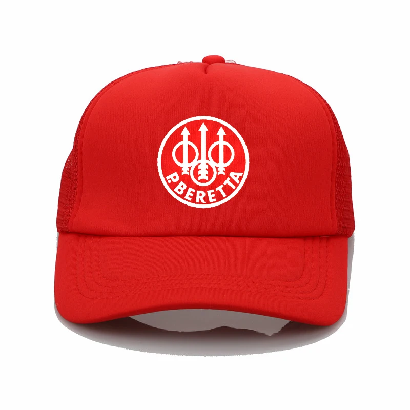 Военный вентилятор пистолет Беретта логотип летние бейсболки модная хип хоп шляпа мужская и женская бейсболка