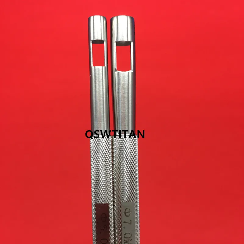 Stainless steel Biopsy Dermal Punch Punches Body Skin Piercing Tool 5