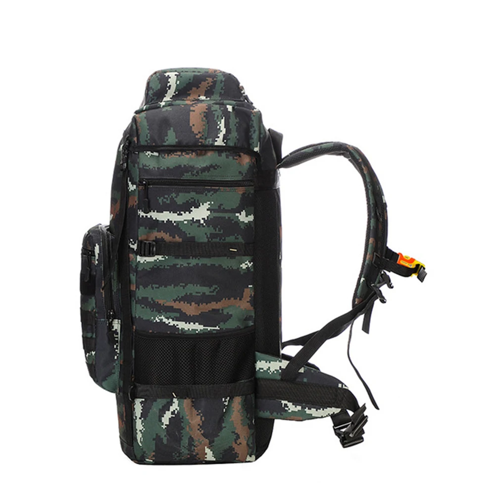 70L Adult Waterproof Climbing Outdoor Backpack Sports Bag Camp Hiking Backpacks Self-Driving Travel Ultralight Rucksack  X385D