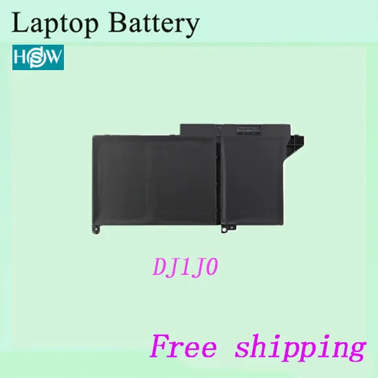 11,4 V 42wh Аккумулятор для ноутбука Dell DJ1J0 черный аккумулятор