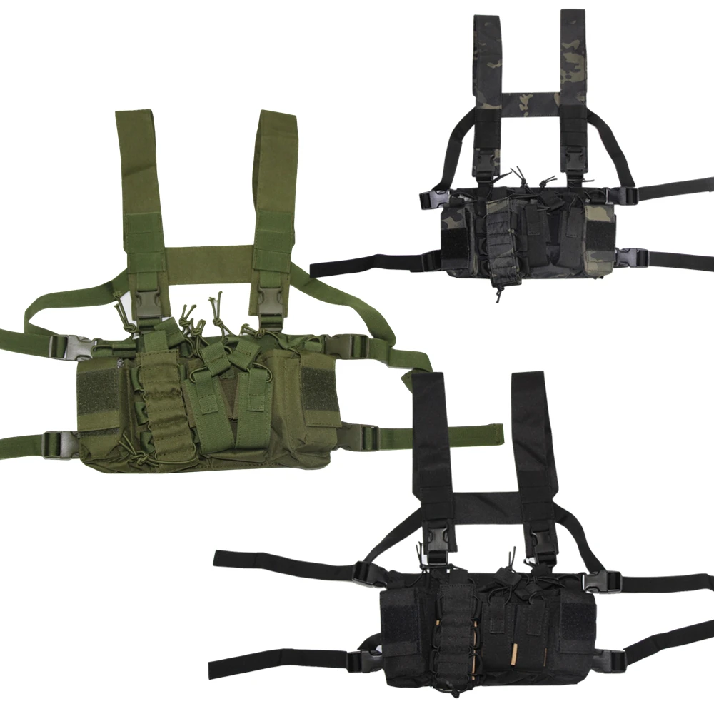 Tactical Vest Airsoft Paintball Carrier Strike chaleco chest rig Pack Military equipment Pouch Duty vest