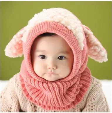 Maylisacc/ г. Новые осенние и зимние детские шапки для щенков 1-4 лет, вязаная шапка шапочка детская шаль, шарф, комплект