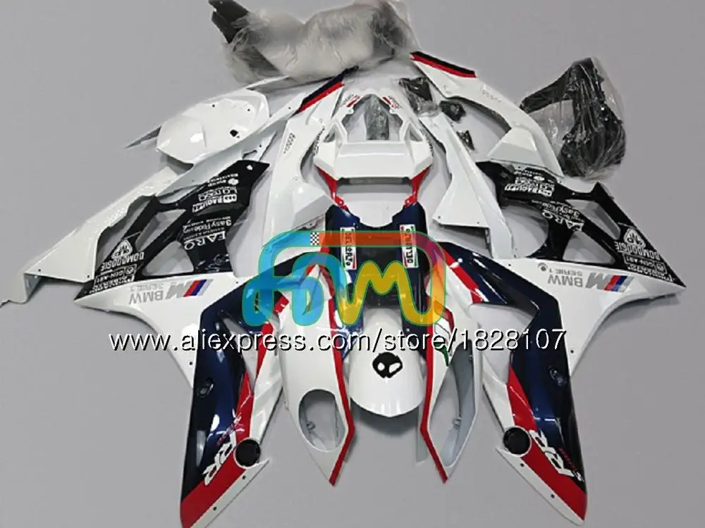 Литья под давлением для BMW S1000 RR S1000RR 09, 10, 11, 12, 13, 14, цвет желтый, синий; размеры 58BS. 91 S 1000 RR 1000RR 2009 2010 2011 2012 2013 обтекатель - Цвет: No. 26