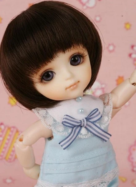 

1/8 scale nude BJD doll cute BB kid BJD/SD Resin figure doll DIY Model Toy gift.Not included Clothes,shoes,wig A0438yellowLEA