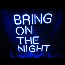 Неоновая вывеска на заказ, ручная работа, Настоящая стеклянная трубка, бар, магазин, мотель, украшение для дома, спальни, неоновые вывески 1" X 19"