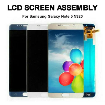 

Replacement LCD Touch Screen Digitizer Assembly Compatible for Samsung Galaxy Note 5 Digitizer Assembly Replacement Free Tools