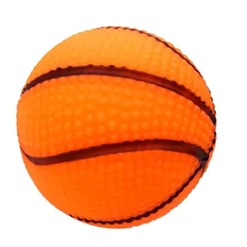 

6.5Cm Vocal Mini Basketball Molar Teeth Cleaning Vinyl Toy Ball Molars And Teeth Cleaning Small And Medium Dogs 1 Pcs