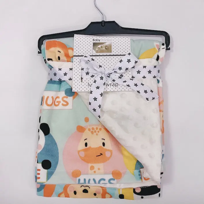 Высококачественное детское одеяло, зимнее Фланелевое Флисовое одеяло с фламинго, детское Пеленальное Одеяло для коляски для новорожденных, детское постельное белье, одеяло s - Цвет: Animals