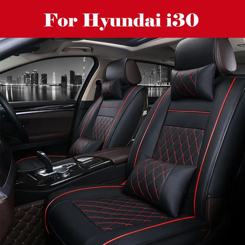 Luxury Full Surrounded Seat Covers PU Leather Car Seat Cover Cushion