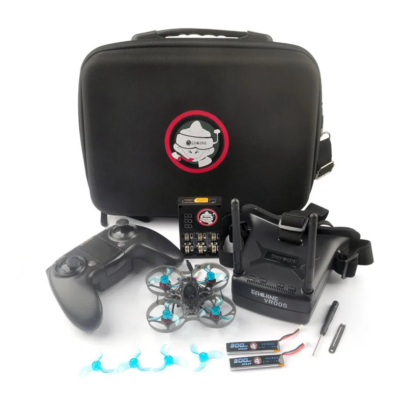Eachine Novice I 75 мм 1 2S Whoop FPV гоночный Дрон RTF & Fly more w/ WT8 2 4G передатчик 5 8 Ghz 48CH с очками