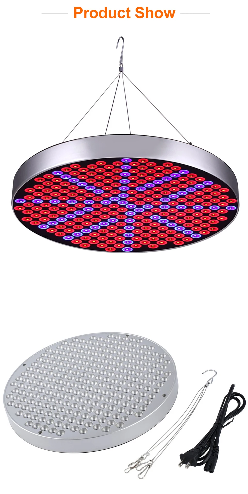 LED Indoor Grow Light 1000W Lamp For Plants Phyto Lamp Grow Tent Lights For Flowers Super Bright LED Lighting For Flowers Growth 6