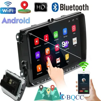 

Autoradio 2DIN Car Stereo Radio 9 Inch Android GPS Navigation Touch Screen High Definition Bluetooth USB Player for VW