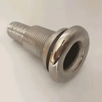 

Marine Outlet Sewage Drainage Ventilation Vent Hose Pipe Hole 1/2 Half Sewage Stainless Steel Hardware Fitting