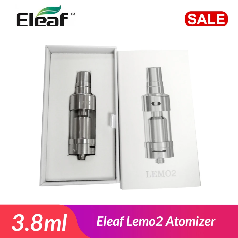 Русский на складе! Оригинальный Eleaf Lemo2 распылитель 3 8 мл Перезаправляемые