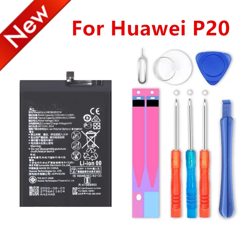La Migliore Marca 100% Nuova Batteria 3400Mah Per Huawei P20/Onore 10 Lite/Onore 10 Col-Al00 Col-Al10 Col-Tl00 Col-Tl10