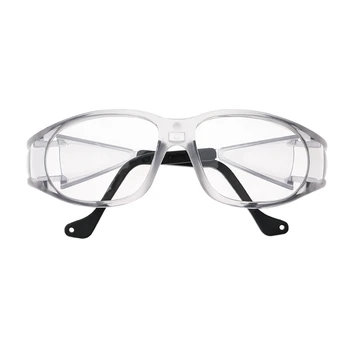 

UV 400 Protection Safety Glasses Protective Eyewear Clear Anti Fog Anti-shock Resistant Lens