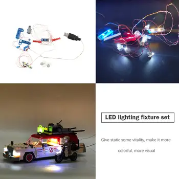 

LED Lighting Decorative Set Lego Building Block Technology Series Kids Gifts Entertainment and Ornamental Integration
