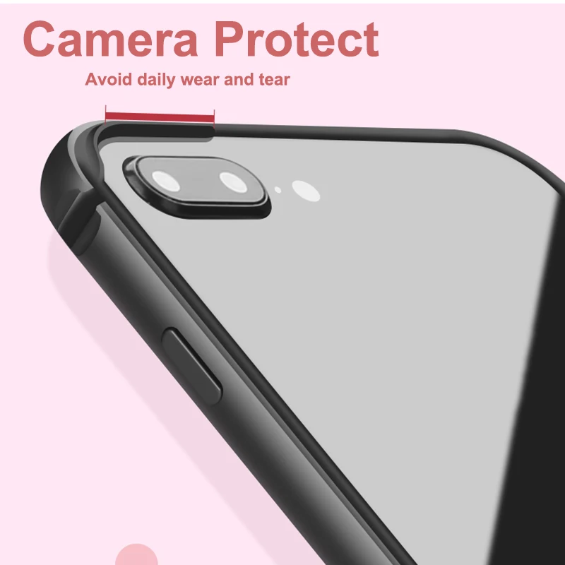 Алюминиевый бампер гибкий силиконовый чехол для iPhone 7 6S 8 XS Max XR XS Роскошный Жесткий металлический каркас мягкий край боковой противоударный бампер