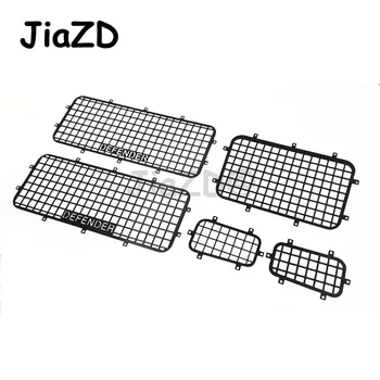 

5pcs Metal Window Mesh Protective Net with DEFENDER Logo for 1/10 RC Crawler Car Traxxas TRX-4 Practical RC Cars Accessories Y02