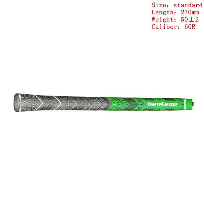 Клюшки для гольфа среднего размера и стандартные новые многосоставные клюшки для гольфа углеродная пряжа 10 шт./лот - Цвет: green-standard