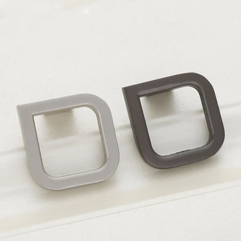 

Morden Style Furniture Cabinet Hardware Door Handle Silver Single Hole Zinc Alloy Bedroom Bathroom Decorative Furniture Knobs