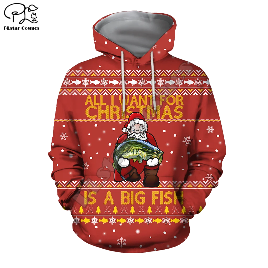 

PLstar Cosmos Merry Christmas Santa Claus 3D Printed Hoodies Sweatshirts Zip Hooded For Men And Women Casual Streetwear Style-38