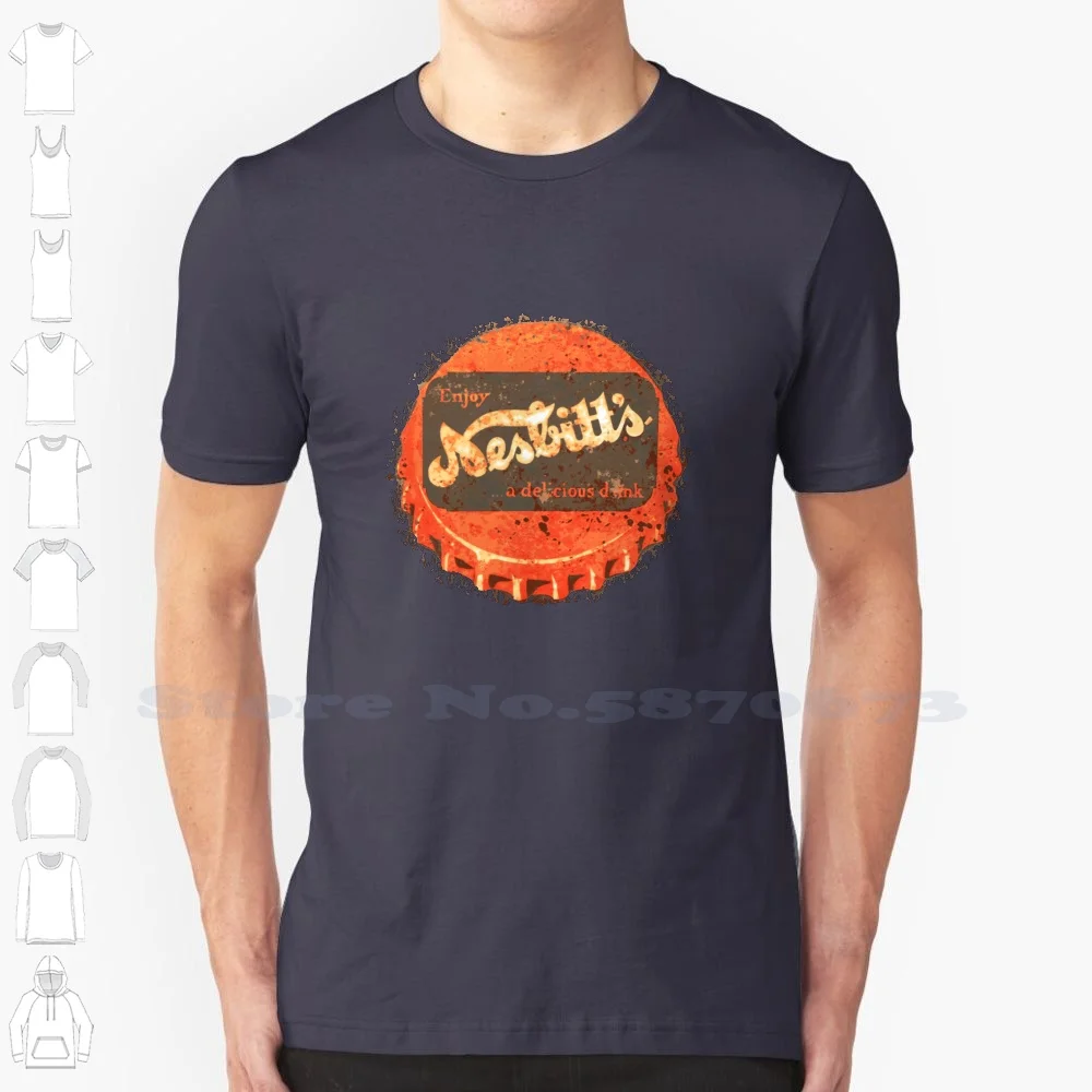 Nesbits Orange Summer Funny T Shirt Per Uomo Donna Nesbits Orange Orangette Drink Ski Cherry Cola Coca Coke Root Beer Faygo