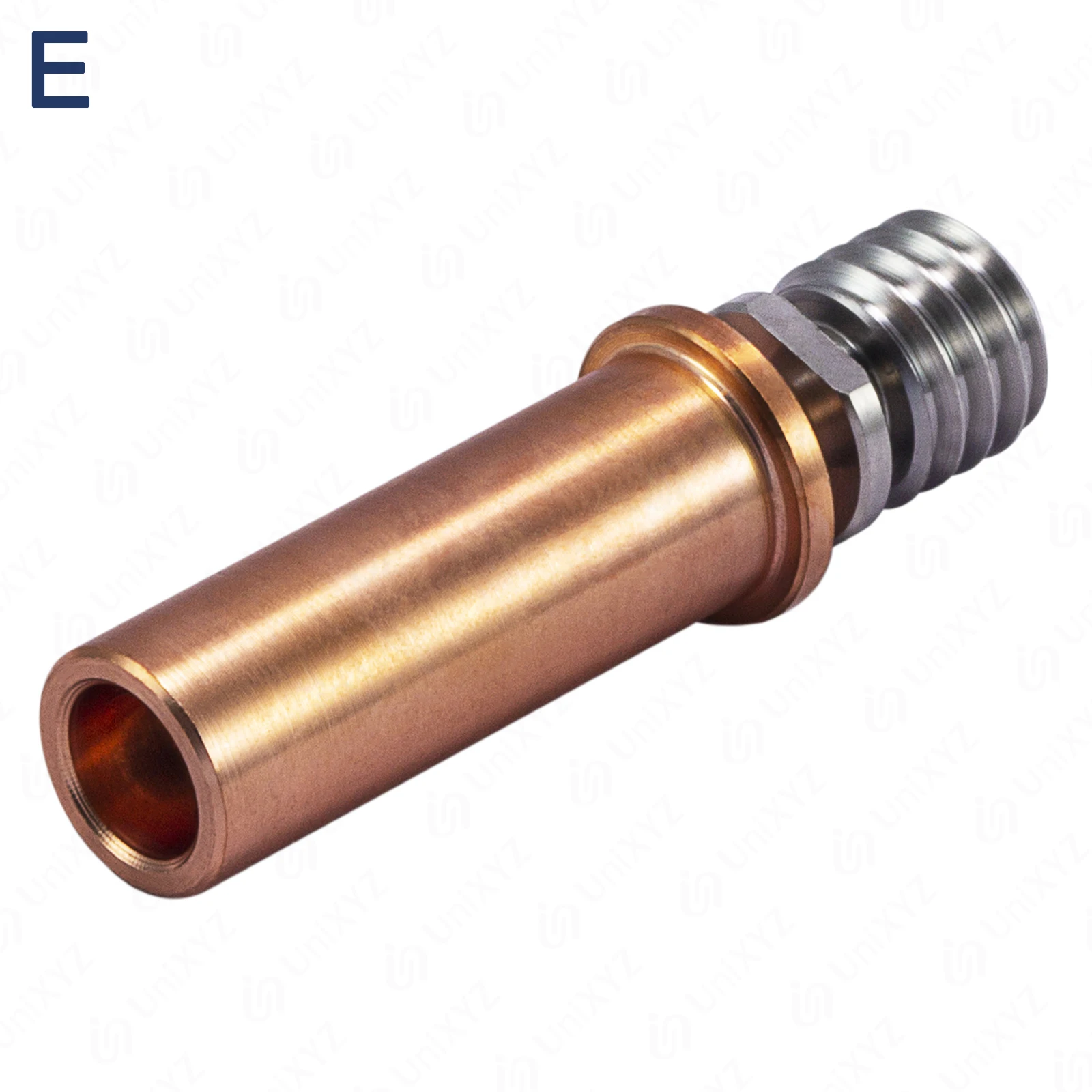CR-6 SE V6 Volcano Hotend Bi-Metal Heatbreak Titanium Alloy+Plated Copper Bimetal Throats for Anycubic Creality 1.75mm Filament